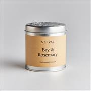 Scented Tin Candle Bay &amp; Rosemary 