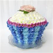 Floral cupcake