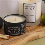 Hampshire Wick - Lime Cooler Candle Tin