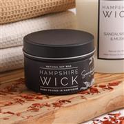 Hampshire Wick - Sandalwood and Musk Candle Tin