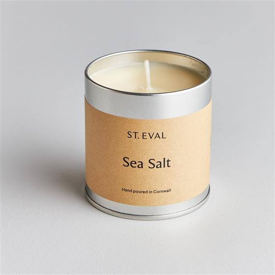 Scented Tin Sea Salt Candle The Flower Studio Florist Portchester