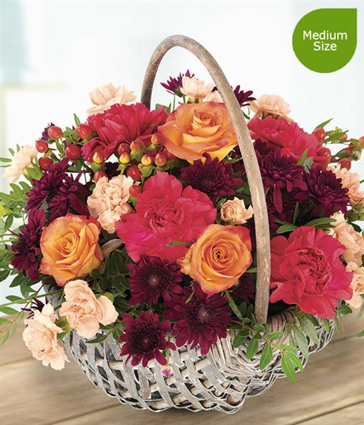 Autumnal Basket The Flower Studio Florist Portchester