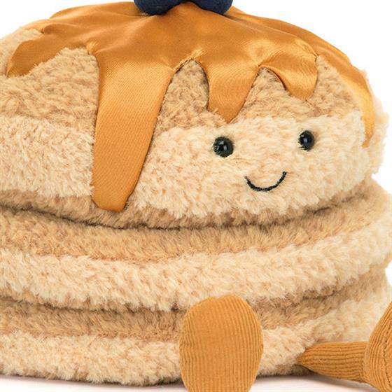  新作「Amuseables Fran Pancakes」 Jellycat Amuseables Fran Pancake Plush - Ultra-Soft Brown